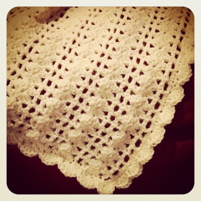 Dreamy Lace Baby Throw | Creating Me
